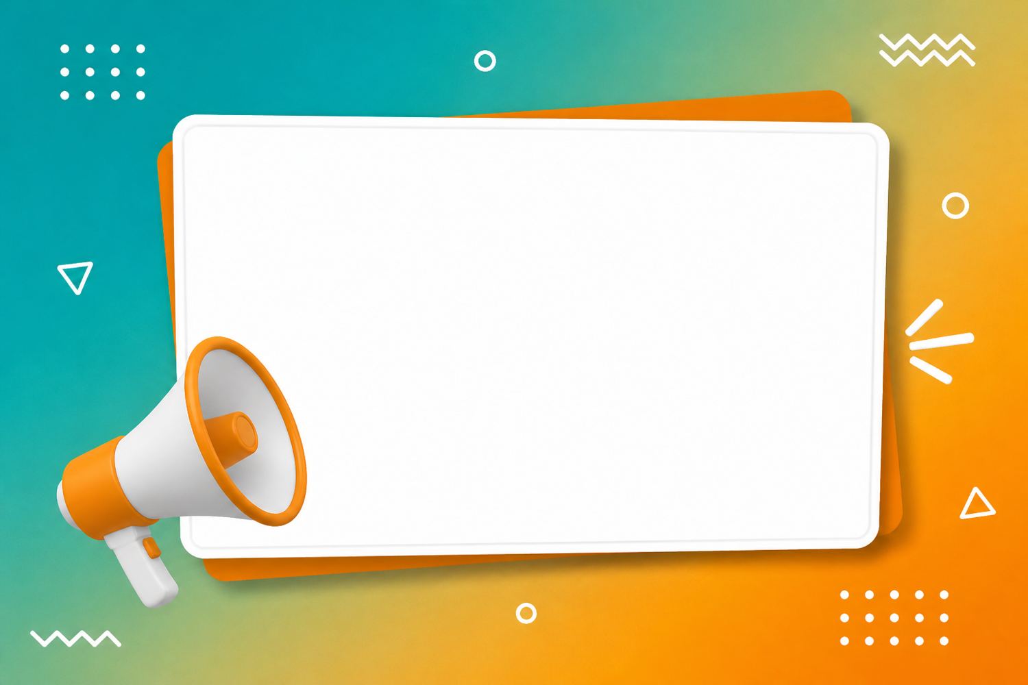 A plain, clip-art style social graphic.